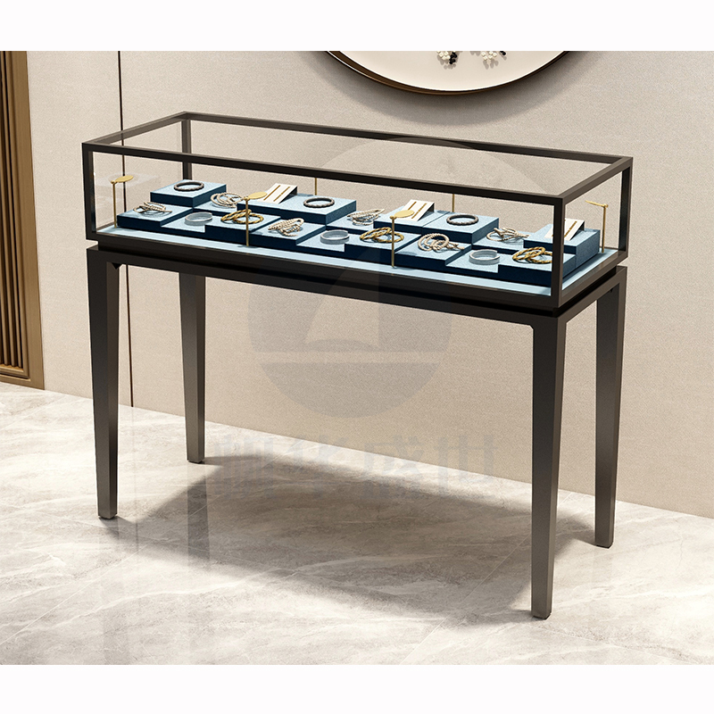 珠宝展示陈列台 玻璃展示台  约1000*450*950mm