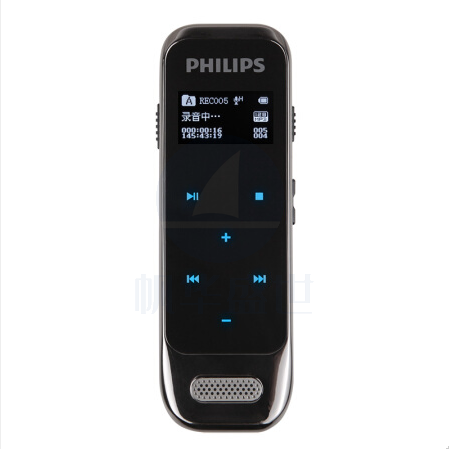 飞利浦（PHILIPS）VTR6600 8GB 学习记录 高清触摸微型数字降噪录音笔