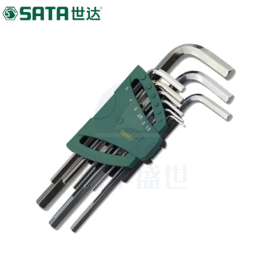 世达9107 9件加长内六角扳手组套
