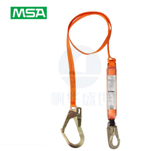 梅思安/MSA 10128057轻巧星吸震绳单腿 19mm开口挂钩 （2米/1条）
