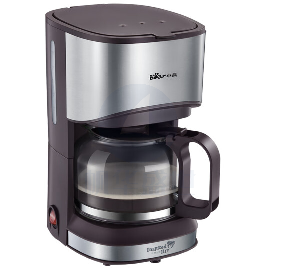 小熊（Bear）咖啡机 全自动美式滴漏式速溶泡茶器咖啡壶0.7L KFJ-A07V1  货号：JC