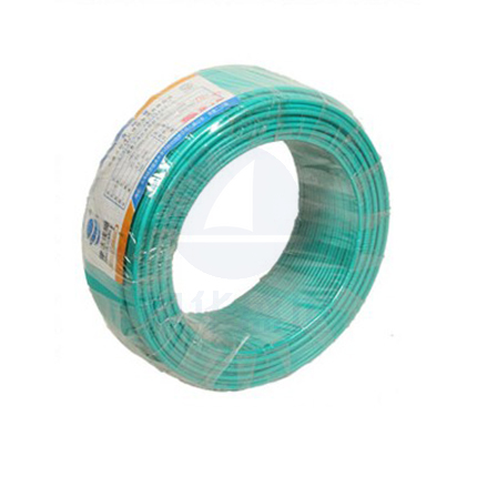 津达电缆 ZCN-BV-绿色1.5平方 耐火阻燃塑铜线 100米/盘