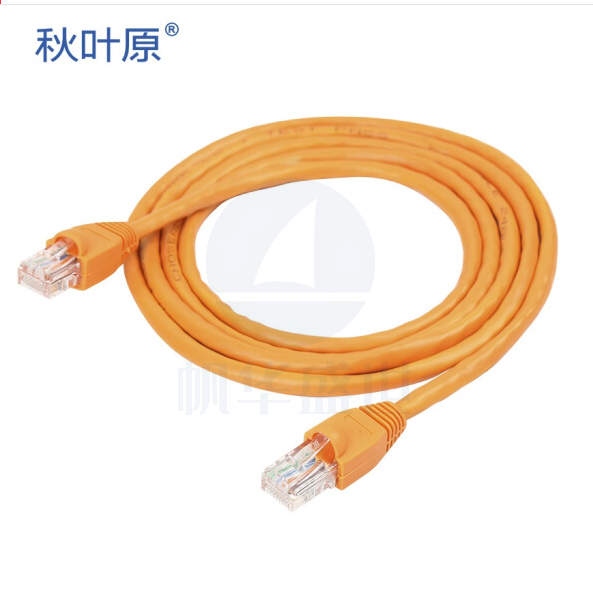 秋叶原（CHOSEAL）高速超五类网线 网络线连接线 带水晶头网络跳线 8米