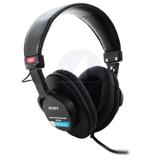 索尼（SONY） MDR7506 监听耳机 HIFI头戴式 游戏 听歌 录音专业降噪有线耳机