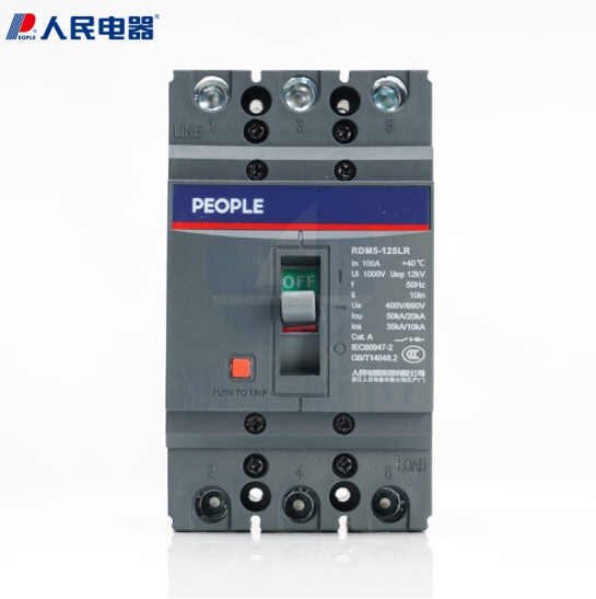 人民电器（PEOPLE）塑壳断路器RDM5-125L/3300
