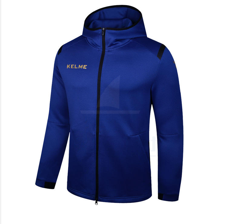 KELME/卡尔美   3881336  运动外套男连帽时尚休闲夹克