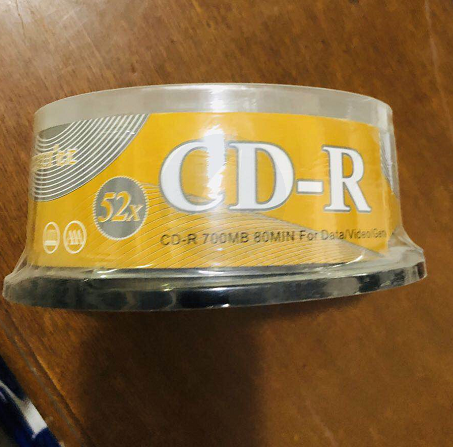 CD-R 光盘/刻录盘 700MB 80M/N  50片/盒