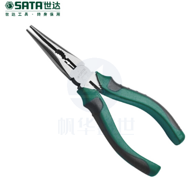 世达（SATA）专业日式圆腮尖嘴钳6"  70123A