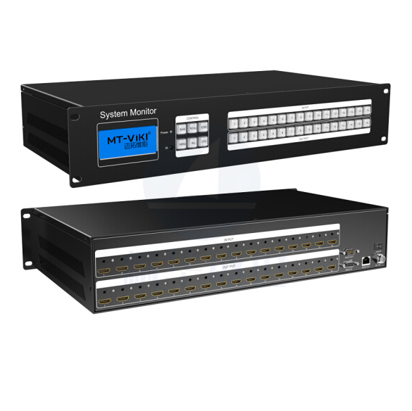 迈拓维矩 MT-HD1616-H 高端HDMI矩阵切换器分配器16进16出视频会议主机服务拼接处理器