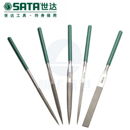 世达（SATA）5件套金刚石整形锉5x180MM货号03850