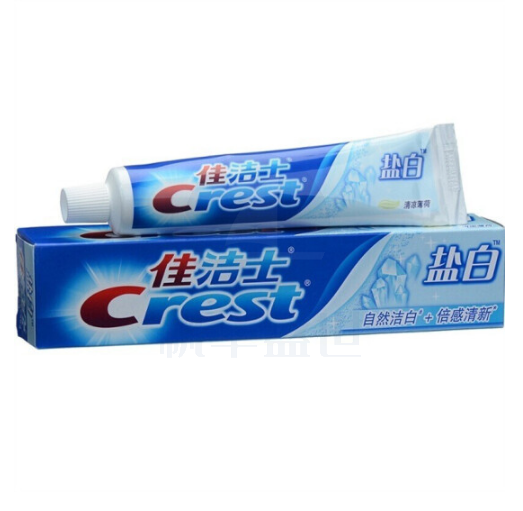 佳洁士  90g 盐白牙膏清凉薄荷香型（54支/箱）
