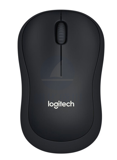 罗技(Logitech)B220企业版 鼠标 无线鼠标 办公鼠标 轻音鼠标 对称鼠标 黑色 带无线2.4G接收器