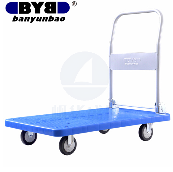 搬运宝(BYB)BYB-5900 加长静音款平板车 大号100x60cm 承重800斤