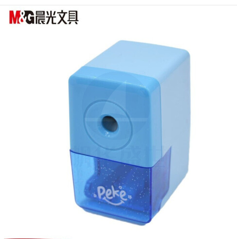 晨光(M&G)文具方款半自动省力 铅笔卷笔刀转笔刀 单个装颜色随机APS95672
