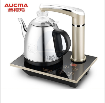 澳柯玛(AUCMA)ADK-1350J6 304不锈钢自动上水电热水壶0. 8L 金色