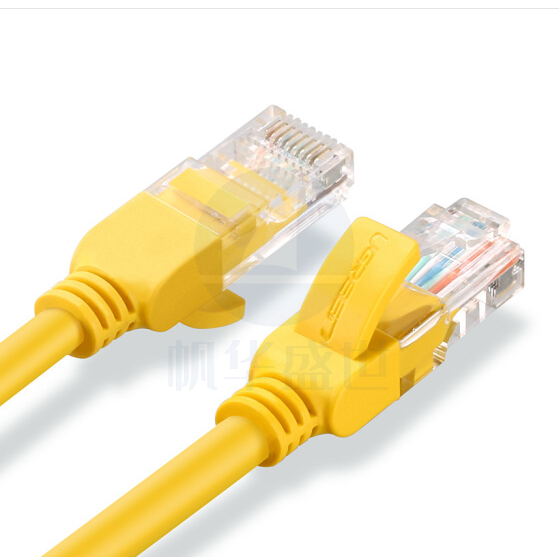 绿联(UGREEN)2米 11231超五类网线 百兆网络连接线 Cat5e超5类成品跳线 家用装修电脑宽带非屏蔽八芯双绞线