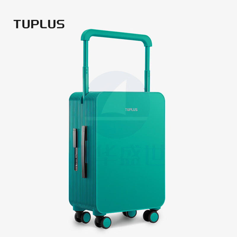 途加(TUPLUS) 石绿 平衡20英寸旅行箱男女登机拉杆箱密码锁双排轮行李箱