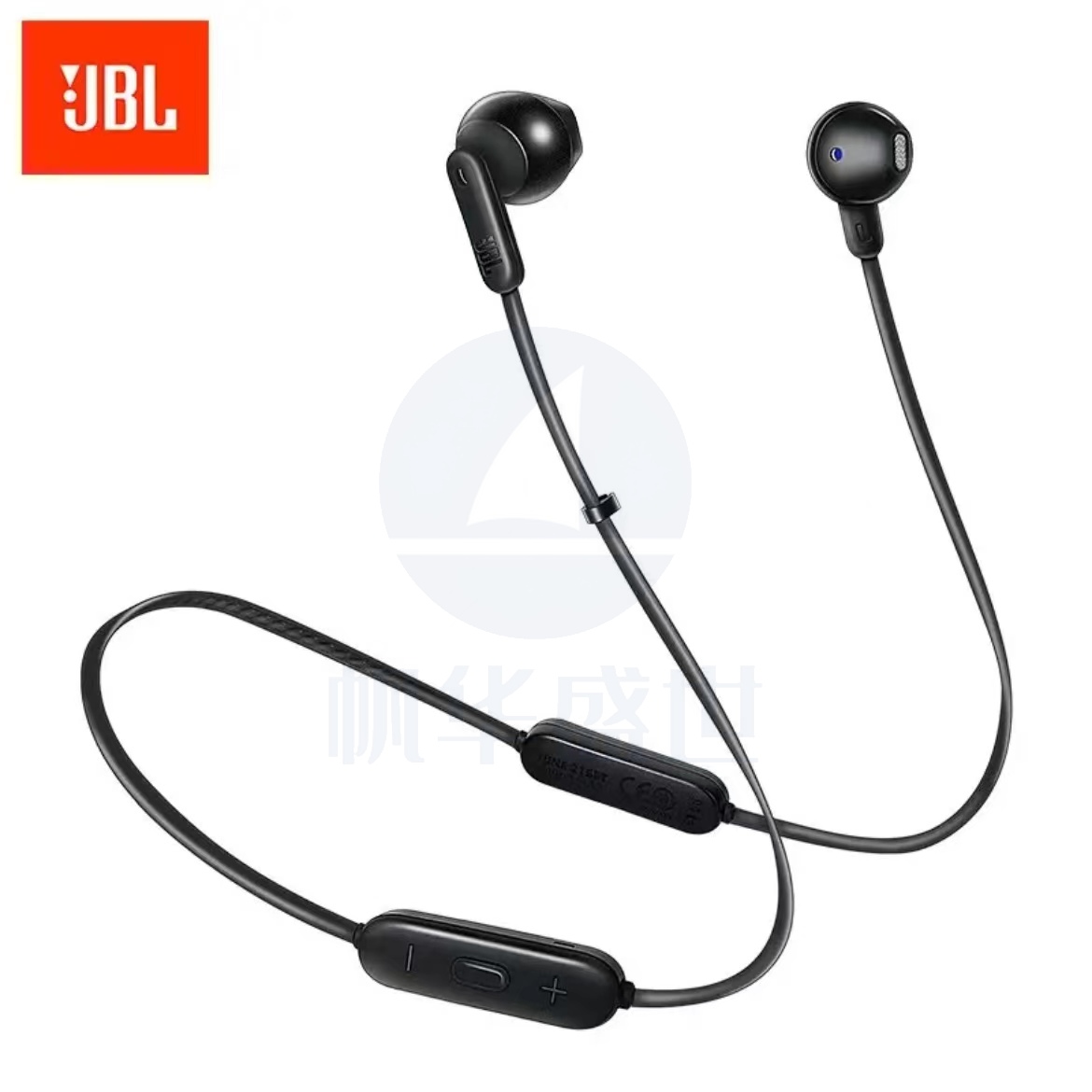 JBL TUNE215BT 无线蓝牙耳机 半入耳式运动耳麦 5.0高效传输 Type-C极速充电 超长续航 苹果安卓耳机 曜石黑..