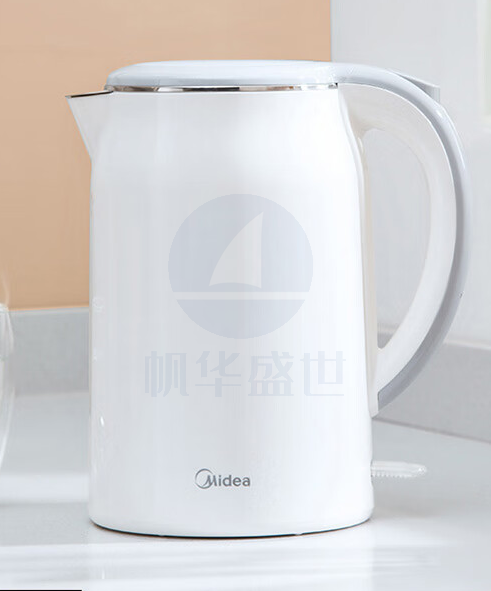 美的(Midea)MK-SH17M301电水壶热水壶304不锈钢水壶防烫暖水壶净甜大容量家用开水壶烧水壶智能断电