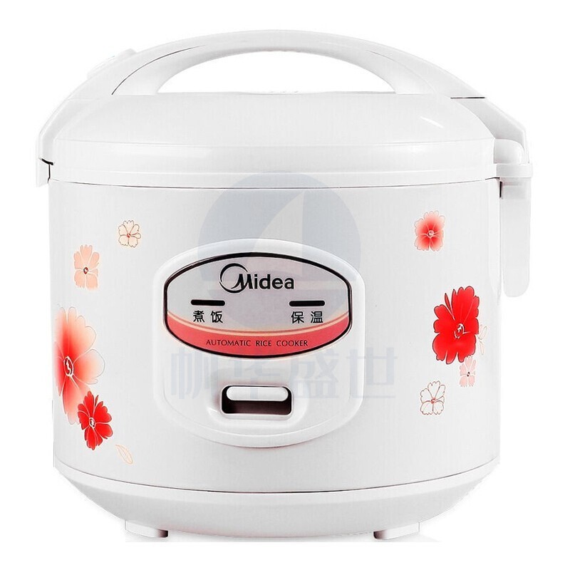 美的(Midea)电饭煲 4L机械式家用电饭锅 简单易用 合金内胆防刮耐磨MB-YJ408J