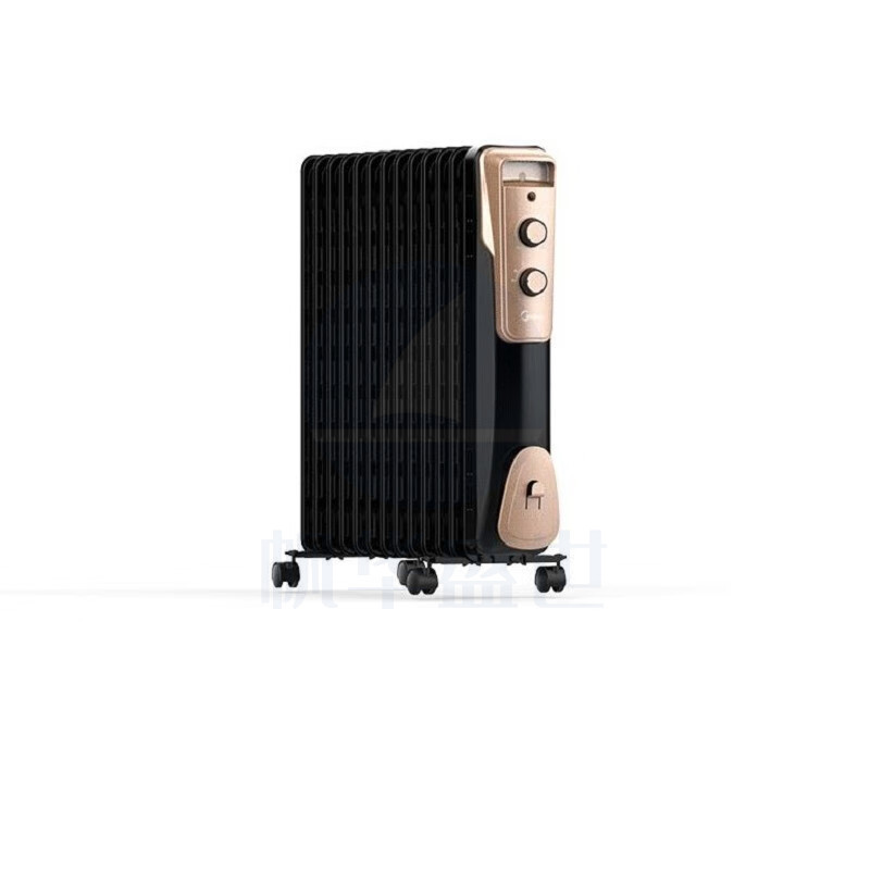美的(Midea)取暖器/电暖器/电暖气片家用 节能省电 低噪加湿烘衣 13片大面积劲暖电热油汀NY2513-16JW