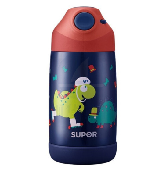 苏泊尔KC67EK10 WOW儿童保温壶 670ML 嘟嘟龙