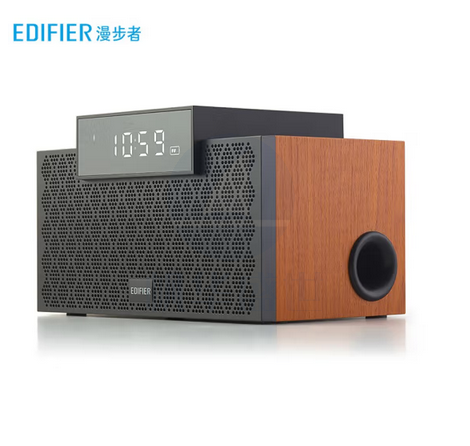 漫步者 (EDIFIER) M260 多功能小型音箱 蓝牙音箱 闹钟音箱 有源音箱 蓝牙5.0 经典版