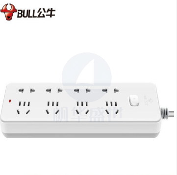 公牛 GN-403(新) 单控八联插座 1.8米