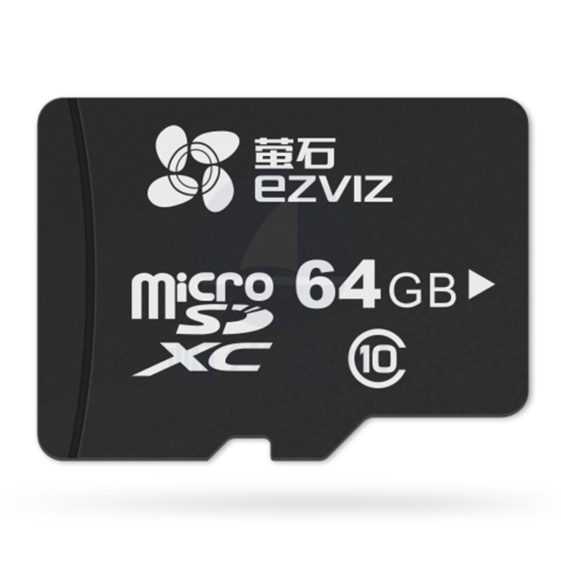 萤石(EZVIZ) 视频监控 摄像头 专用Micro SD存储卡TF卡 64GB Class10【CS-CMT-CARDT64G】
